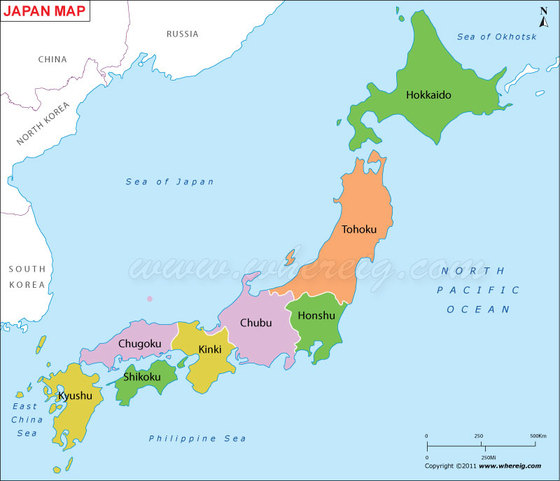 Geography - Japan
